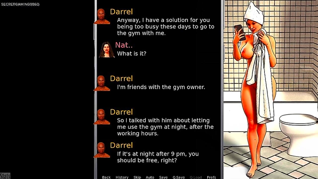 Passionate Redhaired Babe Gets Anal Massage From Anime Lover for Hot Orgasmic Sex Game