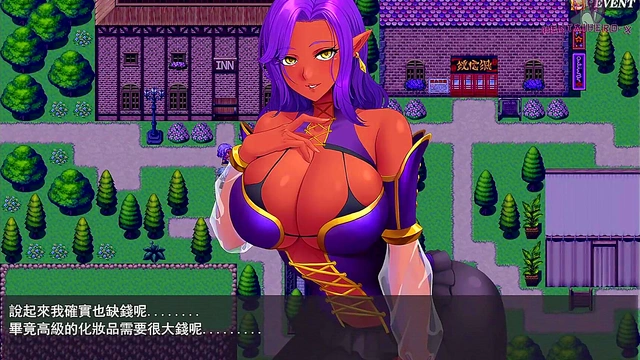 Huge Tits Anime Babe Gives Deep Blowjob & Gets Facialized Hardly