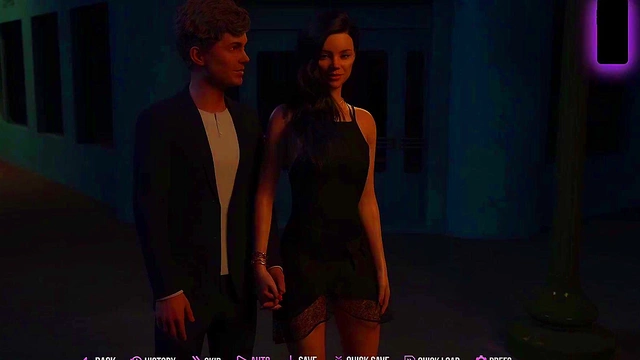 Straight Bro Gets Blowjob Fantasy From SIMS College Chick In Dorm Room