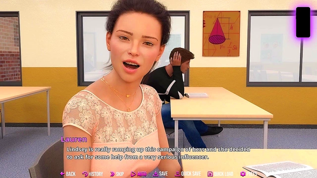 Sexy Ms Denver's Anime Solo Show With Stockings & See Through Bra