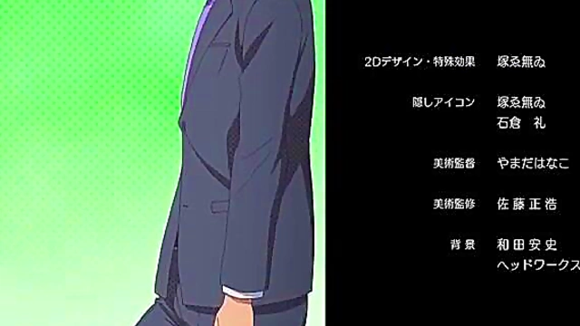 Pink-Haired Anime Babe With Petite Tits Sucks Dick On Stage & Cums Hardly