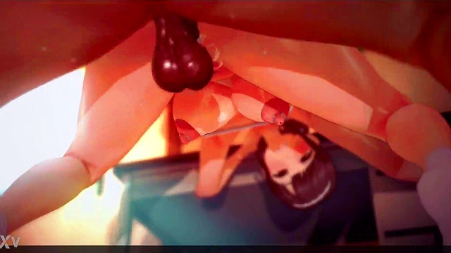 Aglaea Gets Roughly Penetrated in Honkai Star Rail Anime Blowjob Big Boob Cumshot Creampie