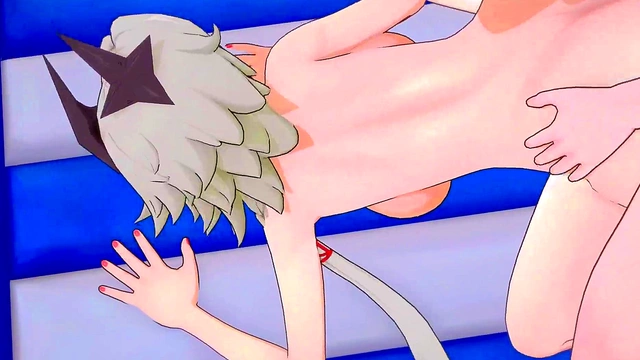 Small Anime Babe Gets Naughty With Her Lovers' Big Dicks