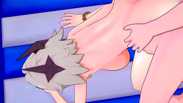 Small Anime Babe Gets Naughty With Her Lovers' Big Dicks