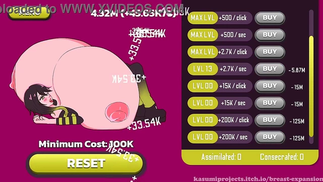 Blonde Anime FemDom Boss Orders Jerk Off With Wet Pussy Masturbation