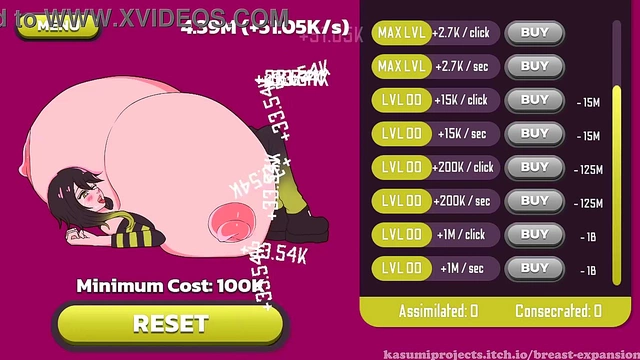 Blonde Anime FemDom Boss Orders Jerk Off With Wet Pussy Masturbation