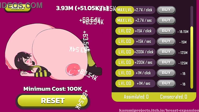 Blonde Anime FemDom Boss Orders Jerk Off With Wet Pussy Masturbation