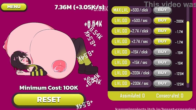 Blonde Anime FemDom Boss Orders Jerk Off With Wet Pussy Masturbation