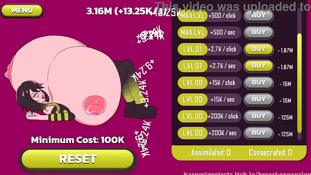 Blonde Anime FemDom Boss Orders Jerk Off With Wet Pussy Masturbation