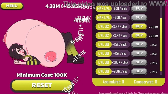 Blonde Anime FemDom Boss Orders Jerk Off With Wet Pussy Masturbation