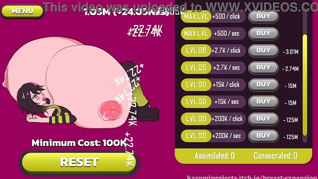 Blonde Anime FemDom Boss Orders Jerk Off With Wet Pussy Masturbation