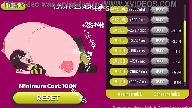 Blonde Anime FemDom Boss Orders Jerk Off With Wet Pussy Masturbation