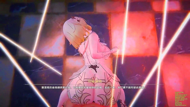 Sizzling Anime Babe Gets Her Boobs Worshiped for Explosive Cremes