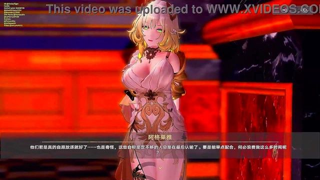 Sizzling Anime Babe Gets Her Boobs Worshiped for Explosive Cremes