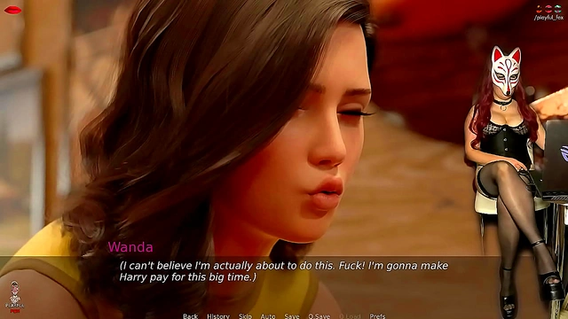 Horny Karin Gets Fucked Hard Following Her Own Sex Instructions Game Style