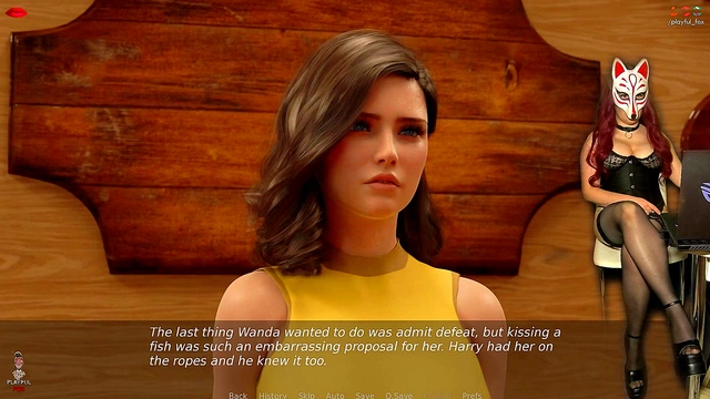 Horny Karin Gets Fucked Hard Following Her Own Sex Instructions Game Style