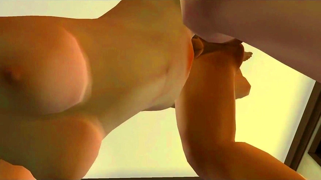 Raiden Mei's Seductive Anime Dance Ends With Intense 3D Blowjob Orgy