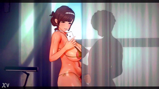 Busty Blonde Sorority Prez Gets Animated 3D Sex With College Guys Fantasy