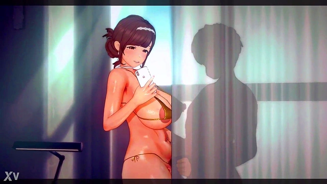 Busty Blonde Sorority Prez Gets Animated 3D Sex With College Guys Fantasy