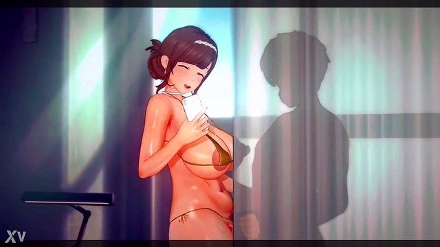 Busty Blonde Sorority Prez Gets Animated 3D Sex With College Guys Fantasy