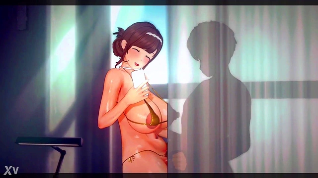 Busty Blonde Sorority Prez Gets Animated 3D Sex With College Guys Fantasy