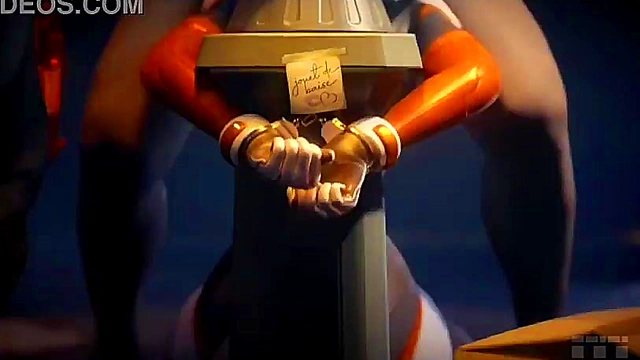 Seductive Anime Witch Enchants Player for Intense Magical Blowjob Orgasm