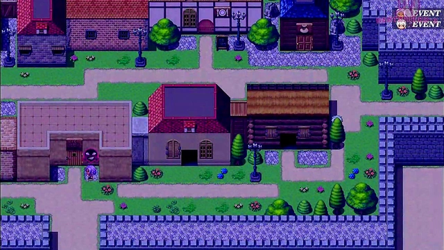 Pink-Haired Hentai Game Girl Gets Fucked Hard by Dick for Cumsprit