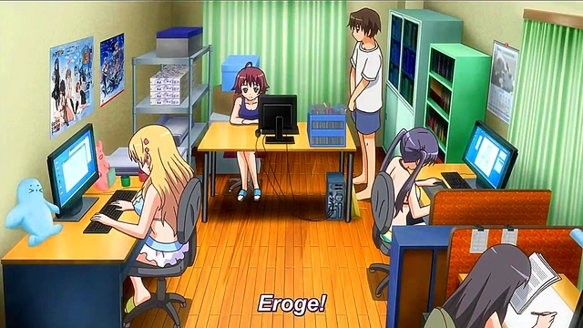 Big-Ass Babe Gets Hardcore Locker Room Fuck in Upgraded Hentai Gameplay