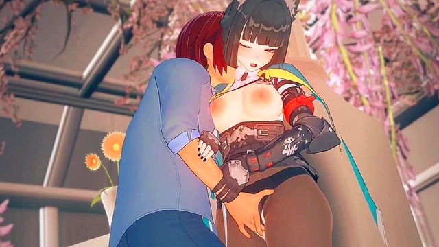 Hot BeatBanger Game Action Anime Cutie Gets Hardcore Anal Pleasure!