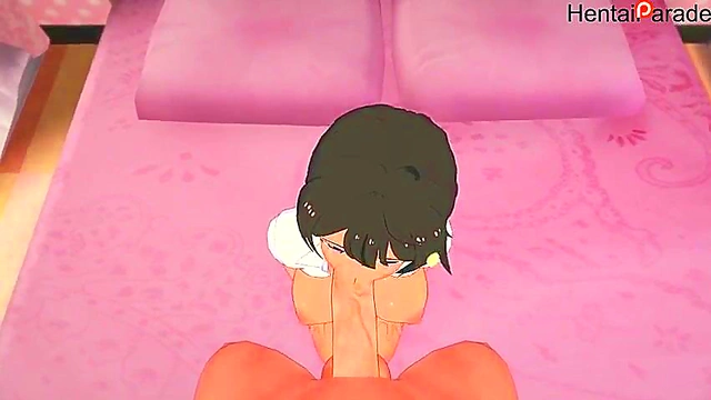 Magical Fairy Princess Gives Blowjob Then Rides Dick For Facial Orgasm