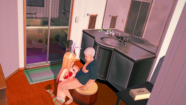 Horny Tori Sucks Dick Then Gets Plowed Hard for Game-Themed 3D Hentia Orgasm