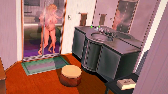 Horny Tori Sucks Dick Then Gets Plowed Hard for Game-Themed 3D Hentia Orgasm