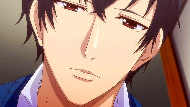 Busty Anime Babe Gets Her Pussy Stuffed by Perverted Elder for Naughty New Year Fun