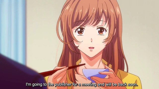 Busty Anime Babe Gets Her Pussy Stuffed by Perverted Elder for Naughty New Year Fun