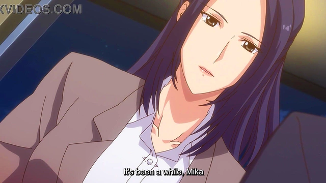 Busty Anime Babe Gets Her Pussy Stuffed by Perverted Elder for Naughty New Year Fun