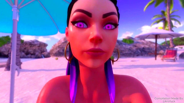 Anime Cutie Gives Blowjob & Takes Big Load In VR Porn Game Session