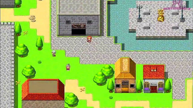 Maid Boys Satisfy Multiple Otokos in Explicit Spanish Visual Novel Game Playthrough