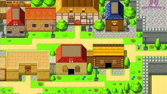 Maid Boys Satisfy Multiple Otokos in Explicit Spanish Visual Novel Game Playthrough