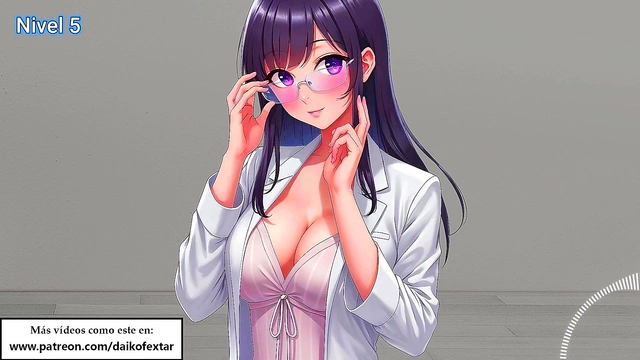 Hot Anime Brunette Gives Deep Throat & Bareback Sex for Orgasm Adventure