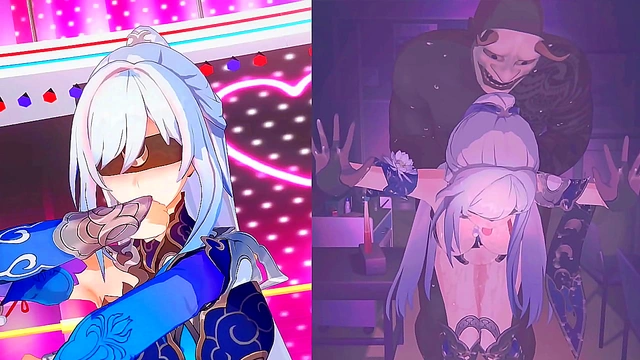 Intense Home Fuck Session - Hot SecondLife Couples Get Steamy With Anime Passion