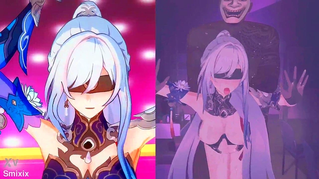 Intense Home Fuck Session - Hot SecondLife Couples Get Steamy With Anime Passion