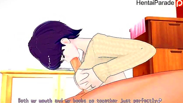 Christmas Ecstasy Akeno & Rias Seduce Devil in Hot 3way Orgy Fantasia