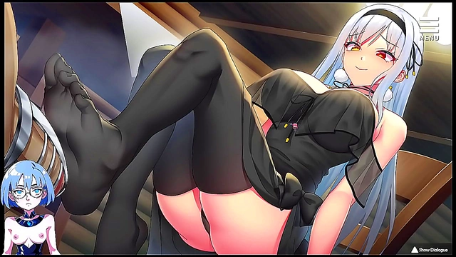 Blonde Gwen Gets Hardcore Anime Action With Cumshots Inside Her Mouth & Pussy