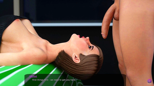 Horny Anime Teen Pays Mafia Debt With Busty Sex Acts for Perverted Game Ending!