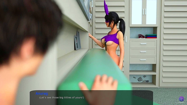 Horny Anime Teen Pays Mafia Debt With Busty Sex Acts for Perverted Game Ending!