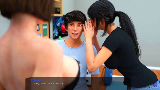 Horny Anime Teen Pays Mafia Debt With Busty Sex Acts for Perverted Game Ending!