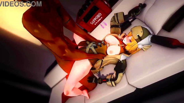 Anime MILF Miss Oak Sucks Big Dick Till She Squirts All Over Pokemon Characters