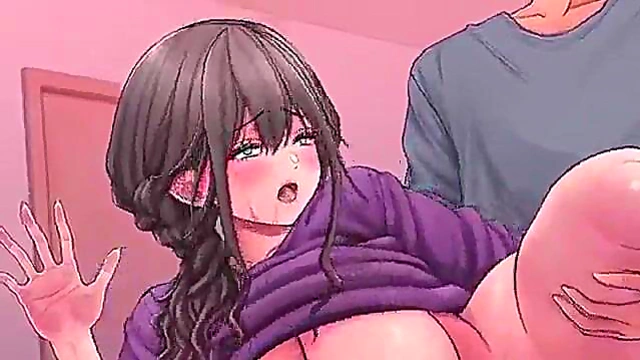 Hoshimi Miyabi Gets Doggy Style Anime Sex With Rough ZZZ Action