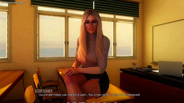 Insatiable Stepsister Whispers Seductively for Ecchi Oppai Fantasies