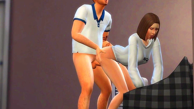 Komi-San Gets Anime Cocksucked Before Shuuko Komi's Explosive Orgasm